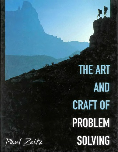 The Art and Craft of Problem Solving