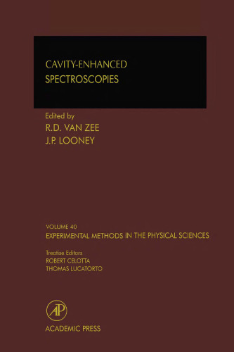 Cavity-Enhanced Spectroscopies, Volume 40