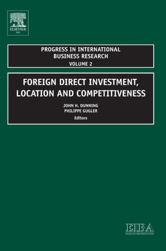 Foreign Direct Investment, Location and Competitiveness