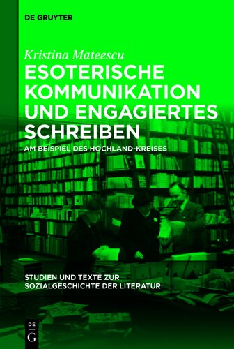 Engagement und esoterische Kommunikation unterm Hakenkreuz