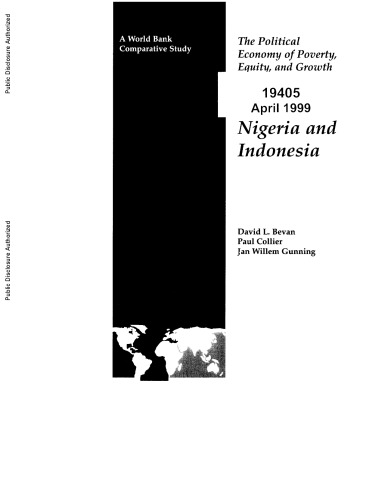 The Political Economy of Poverty, Equity, and Growth: Nigeria and Indonesia