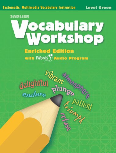 Vocabulary Workshop_Grade 3_Green Level_Student Book