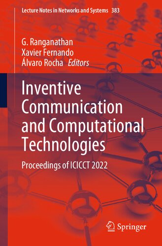 Inventive Communication and Computational Technologies: Proceedings of ICICCT 2022