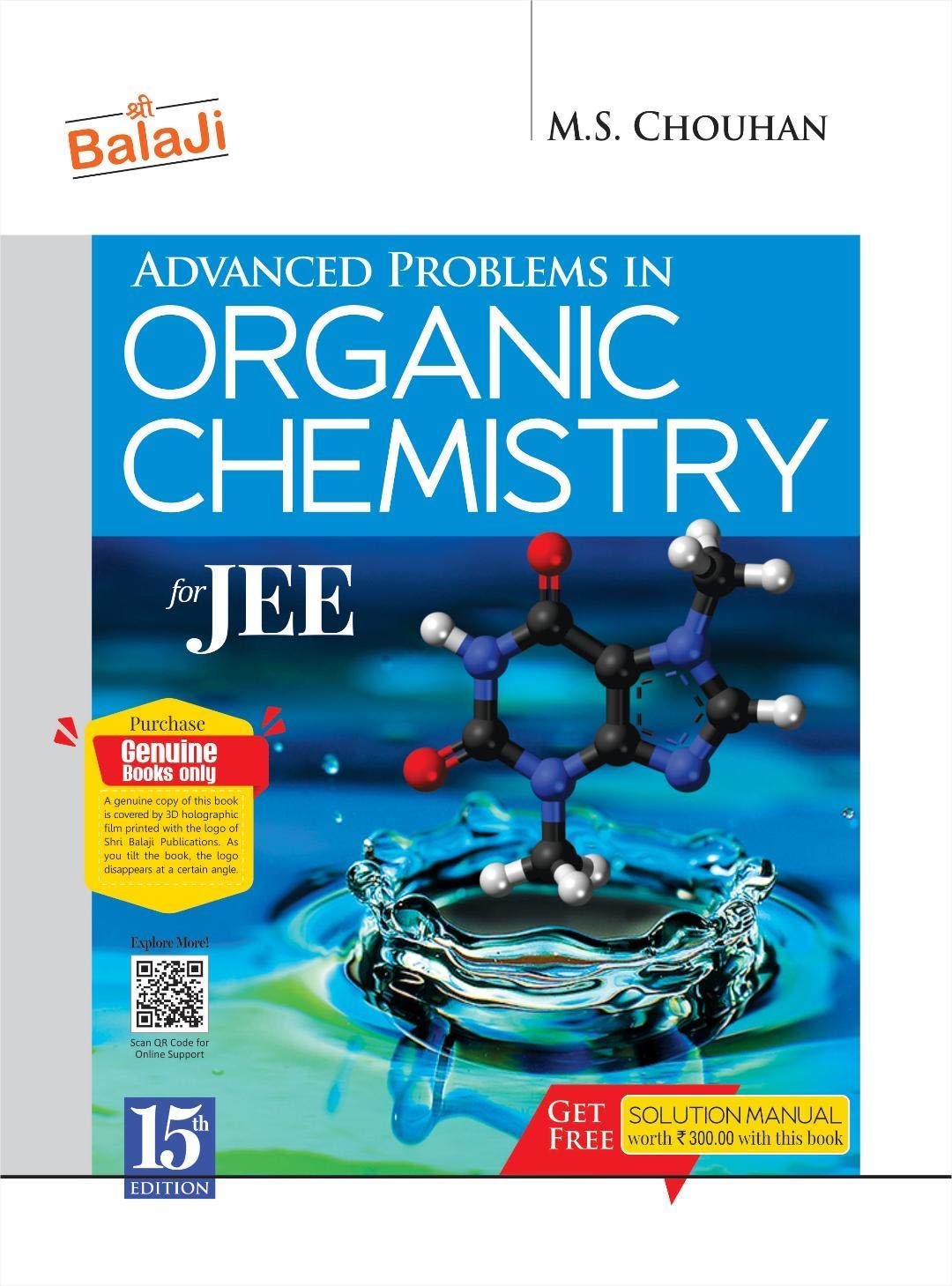 Advanced Problems in Organic Chemistry for JEE - 15/e, 2021-22 Session