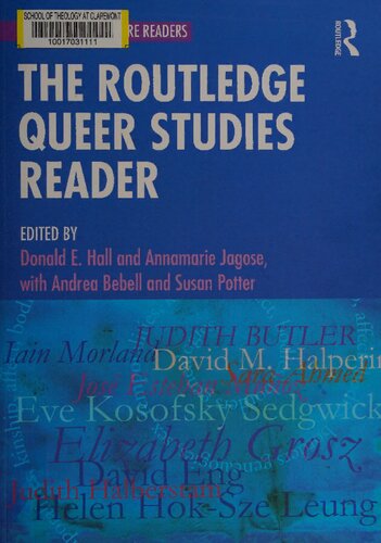 The Routledge Queer Studies Reader