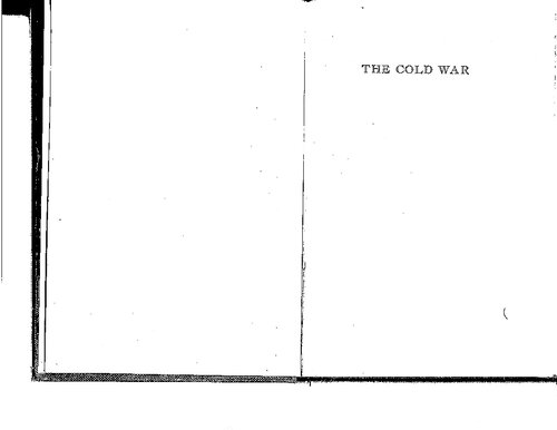 The Cold War: A Study In U.S. Foreign Policy