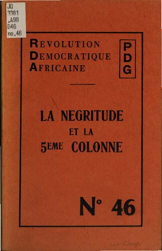 La nègritude et la 5ème colonne