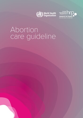 Abortion care guideline