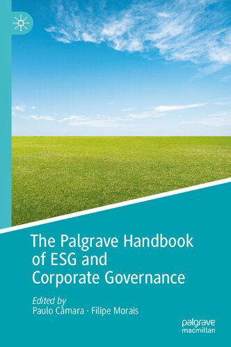 The Palgrave Handbook of ESG and Corporate Governance