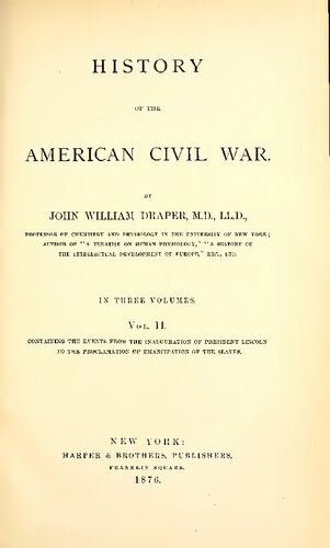 History of the American Civil War