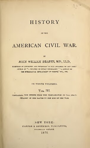 History of the American Civil War