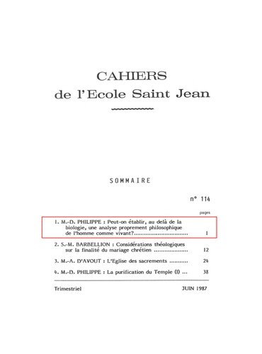 Peut-on établir, au delà de la biologie, une analyse proprement philosophique de l'homme comme vivant ?