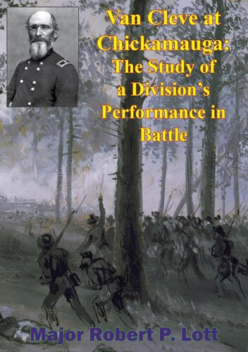 Van Cleve At Chickamauga: The Study Of A Division's Performance In Battle