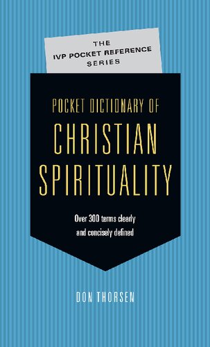 Pocket Dictionary of Christian Spirituality