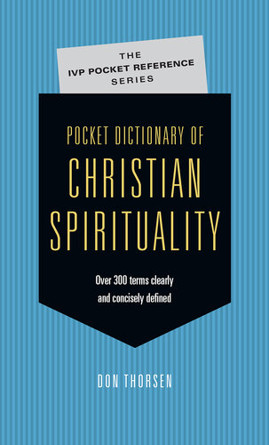 Pocket Dictionary of Christian Spirituality