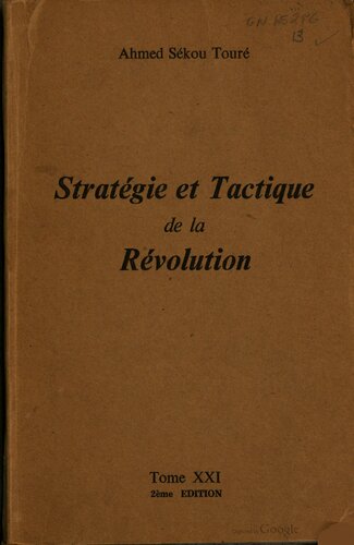 Stratégie et tactique de la révolution