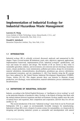 Hazardous Industrial Waste Treatment