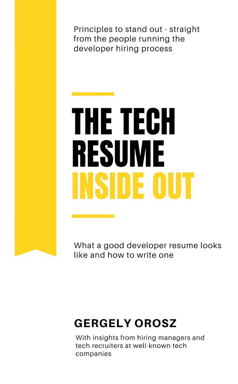 The Tech Resume Inside Out