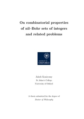 On combinatorial properties of nil-Bohr sets of integers and related problems