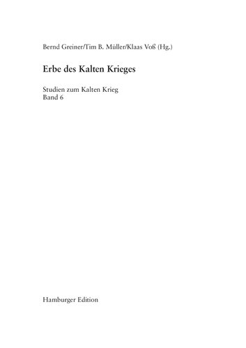 Erbe des Kalten Krieges