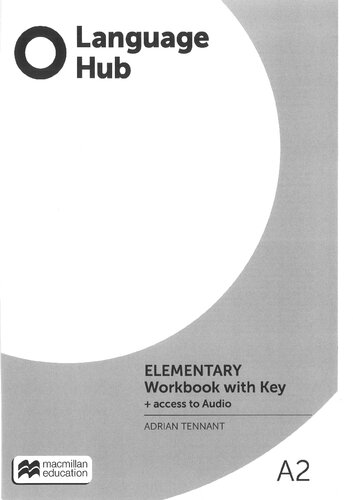 Language Hub Elementary Workbook with key