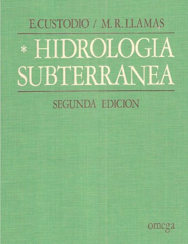 Hidrologia subterranea