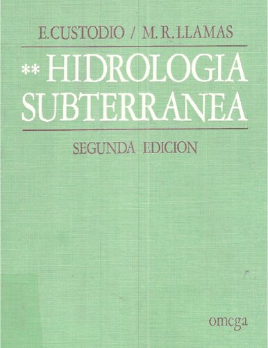 Hidrologia subterranea