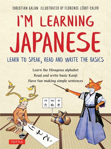 I'm Learning Japanese!: A Language Adventure for Young People