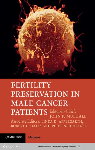 Fertility Preservation in Male Cancer Patients