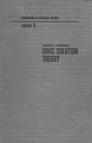 Ionic Solution Theory Based on Cluster Expansion Methods