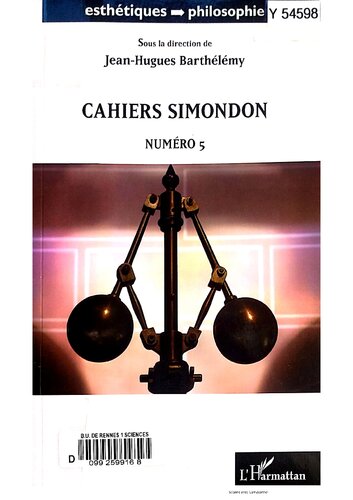 Cahiers Simondon