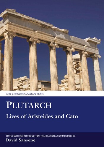 Plutarch: Lives of Aristeides and Cato