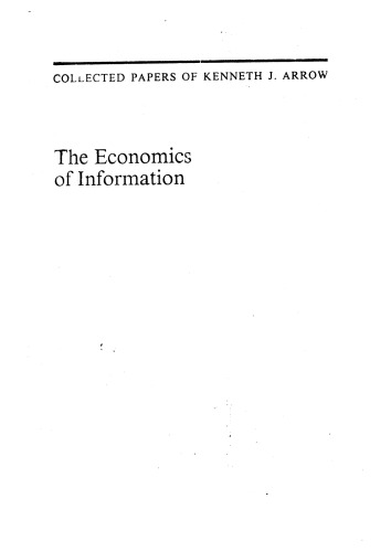 Economics of Information