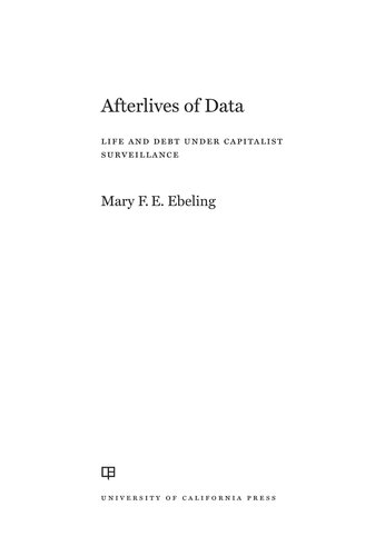 Afterlives of Data: Life and Debt under Capitalist Surveillance