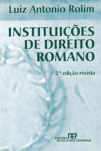 Instituições de Direito Romano