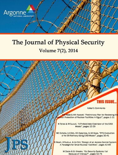 The Journal of Physical Security Volume 7 Issue 2 - JPS 7(2)