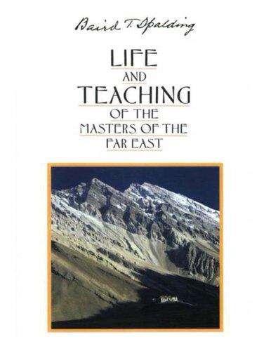 Life and Teaching of the Masters of the Far East