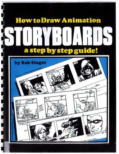 how to draw animation storyboards