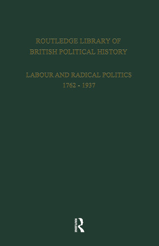 Routledge Library of British Political History