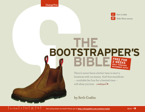 The Bootstrapper's Bible