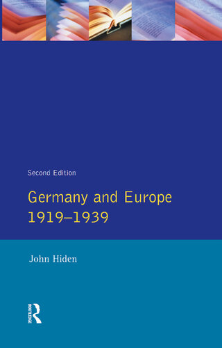 Germany and Europe 1919-1939