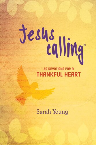 Jesus Calling: 50 Devotions for a Thankful Heart