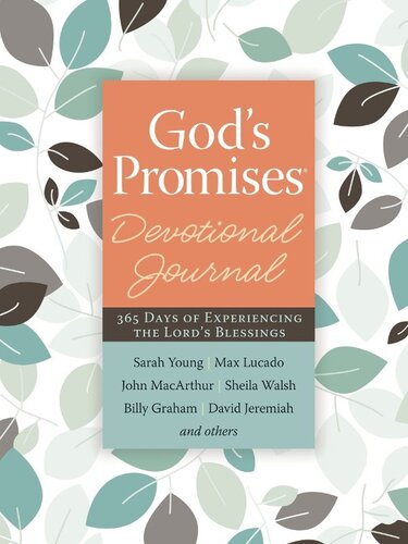 God's Promises Devotional Journal: 365 Days of Experiencing the Lord's Blessings