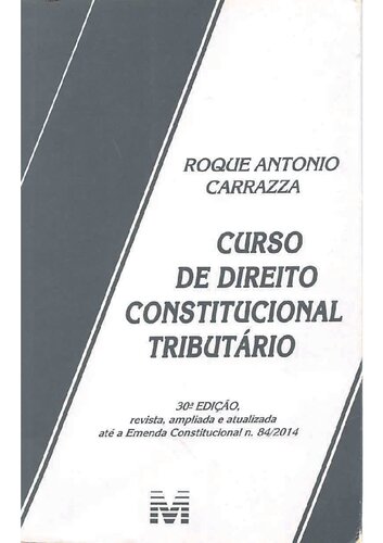 Curso de Direito Constitucional Tributário