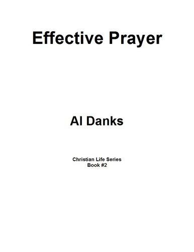 Effective Prayer