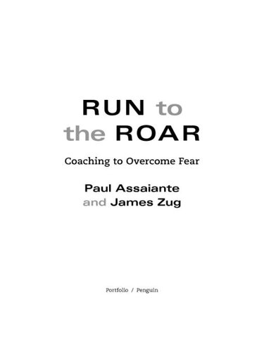 Run to the Roar: Coaching to Overcome Fear