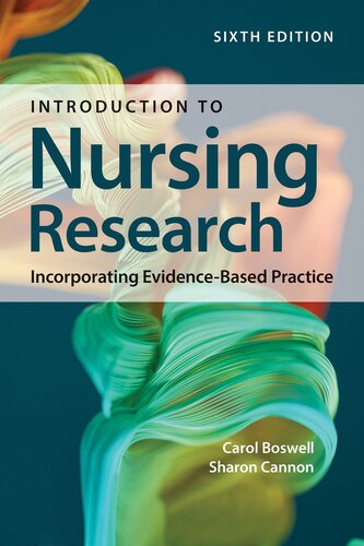 Introduction to Nursing Research: Incorporating Evidence-Based Practice