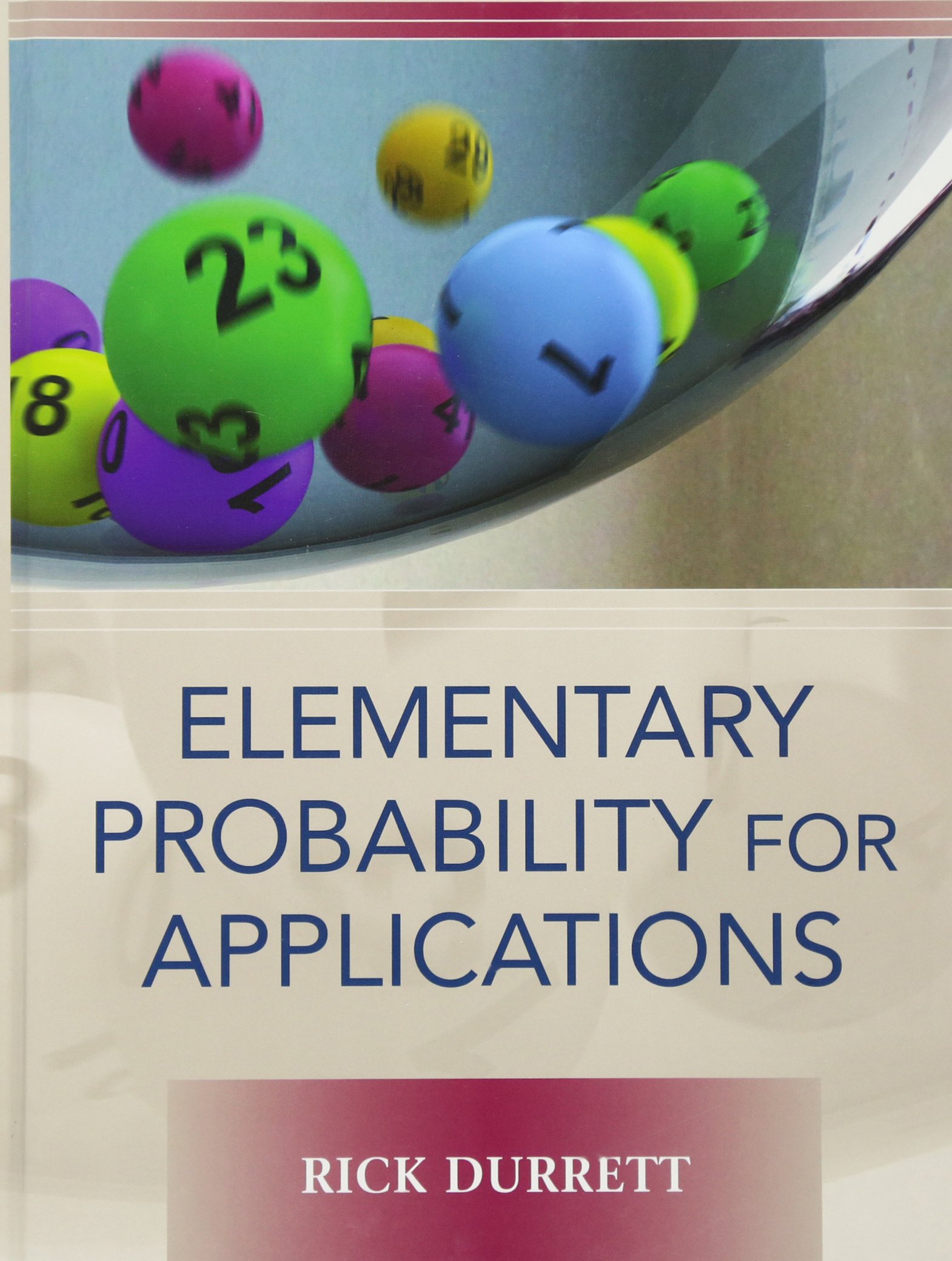 Elementary Probability for Applications  (Instructor Solution Manual, Solutions)