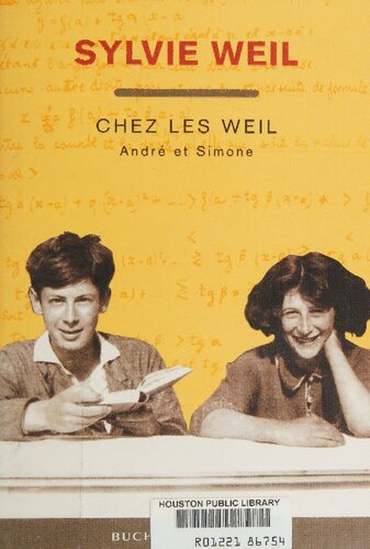 Chez les Weil: Andre et Simone