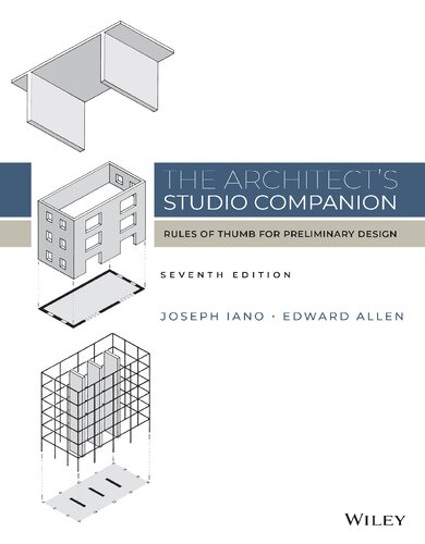 The Architect's Studio Companion: Rules of Thumb for Preliminary Design